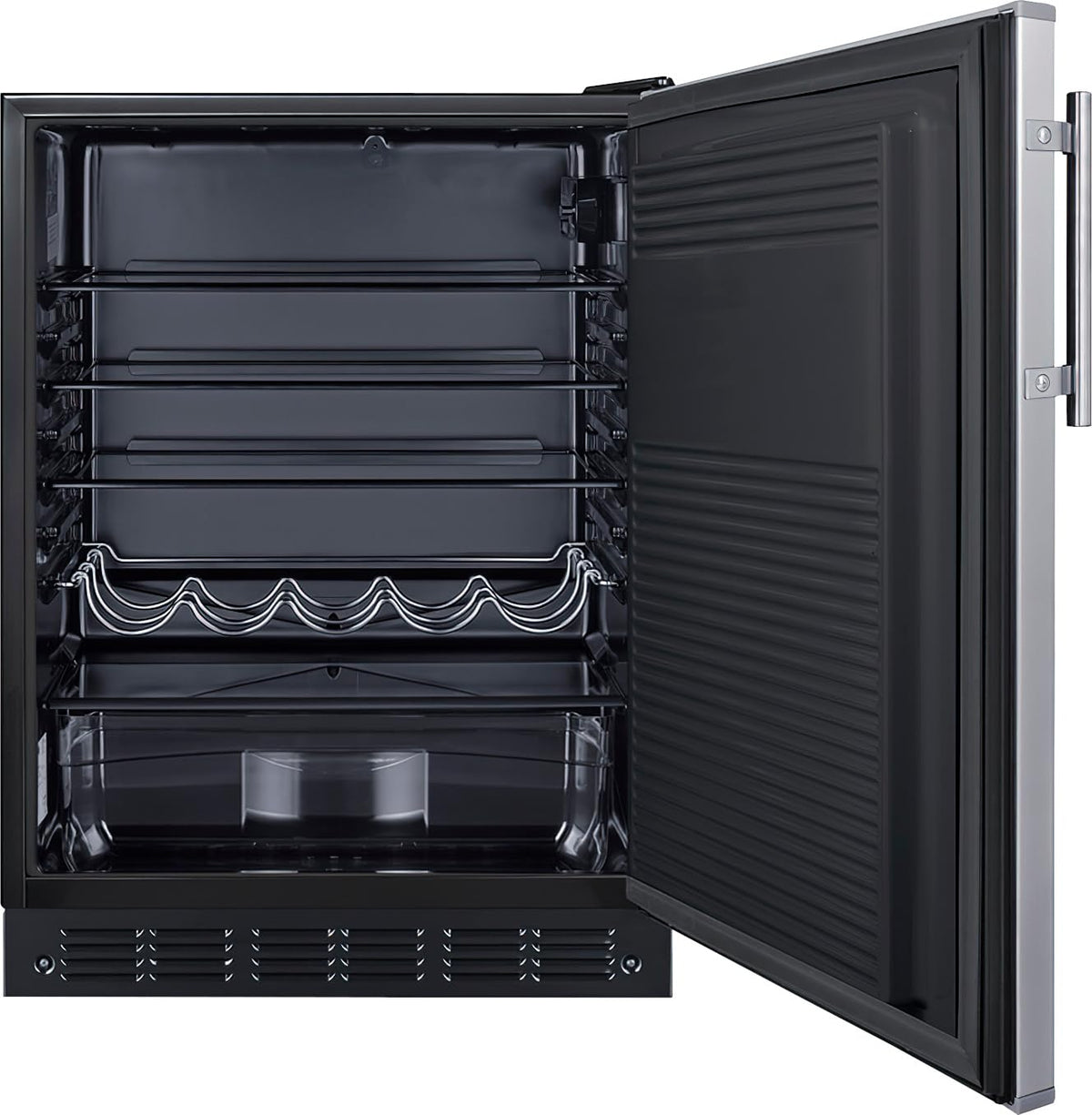 Summit Appliance Right Hand Door / Silver / 5.1 cubic_feet Categories