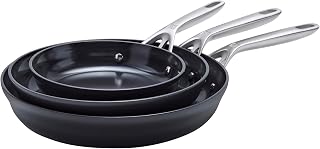 ZWILLING Motion Ceramic Hard Anodized 3-pc Aluminum Nonstick Fry Pan Set