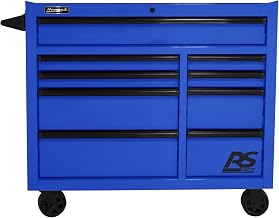(BL04004193) 41" RS PRO 9 DWR ROLLING CABINET-BLUE