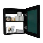 Optim Medicine Cabinet Organizer by Tuhome – Engineered Wood, Black Wenge, Model GLW11015