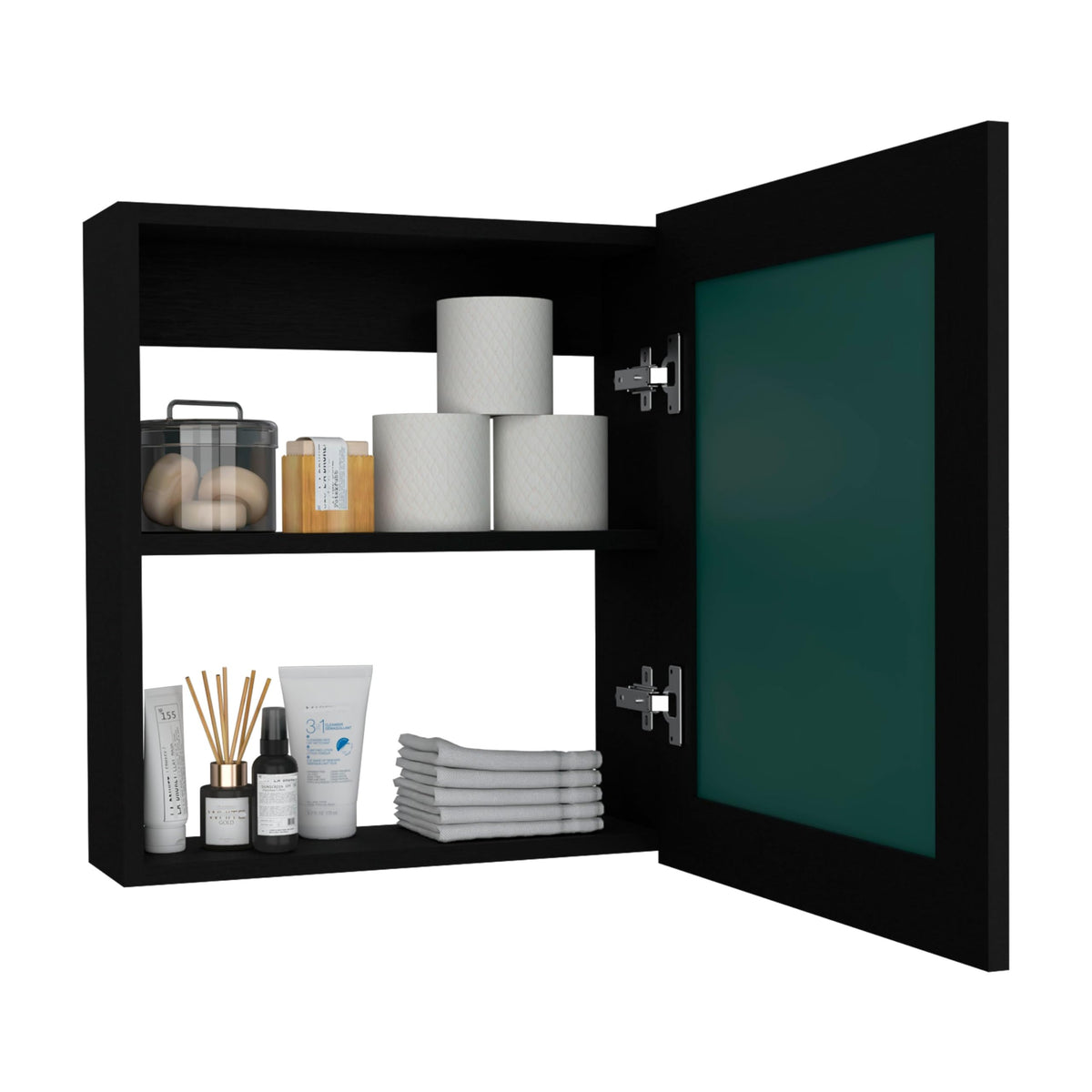 Tuhome Black Wenge / Modern / 1 Medicine Cabinets