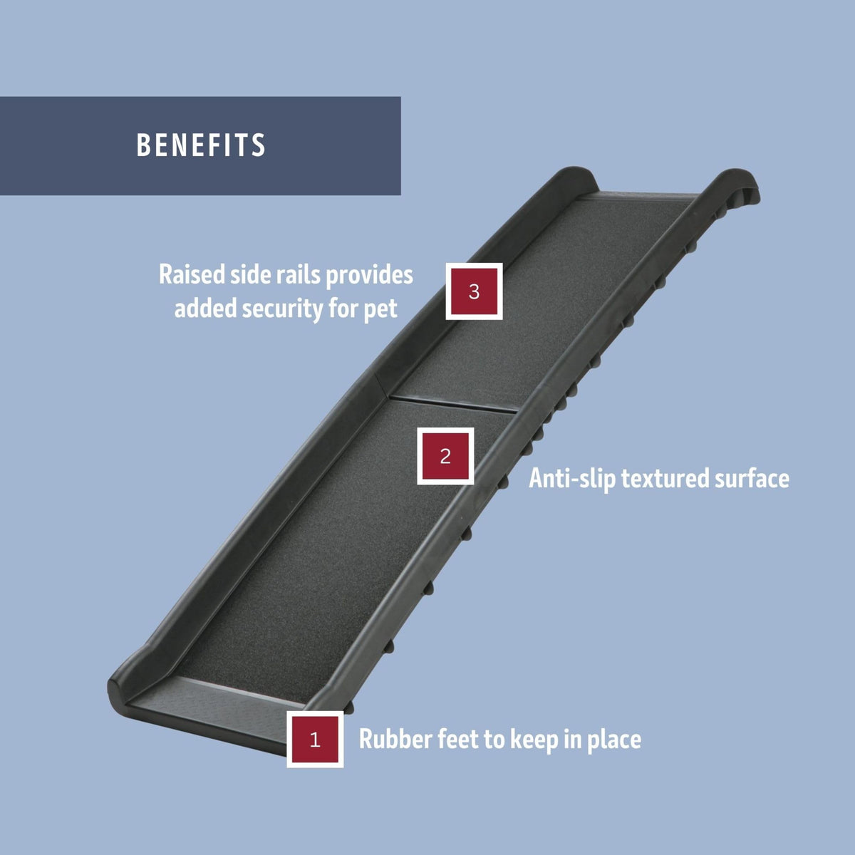 TRIXIE Bi-fold Ramp / 61" Long / 1 Vehicle Ramps