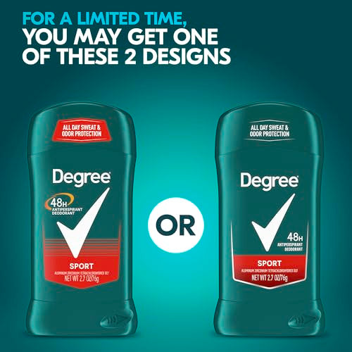Degree 2.7 Ounce (Pack of 1) / Sport / TEAL Antiperspirant Deodorant