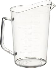 Winco Clear 2 qt Plastic Measuring Cup