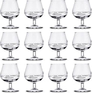 Arcoroc Set 12 Glass Cognac Glasses 15cl, Brand of 3cl