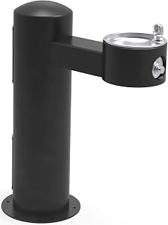 Elkay Pedestal Ftn, Ada, Fr, Blk