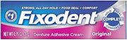 Fixodent Denture Adhesive Cream Original 0.75 OZ - Buy Pack & Save (Pack of 2)