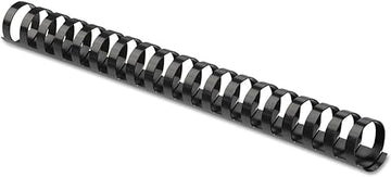 Fellowes 52066 Plastic Comb Bindings, 1-1/2-Inch Diameter, 340 Sheet Capacity, Black, 10 Combs/Pack