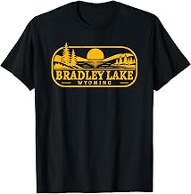 Bradley Lake Wyoming Outdoors Vintage T-Shirt