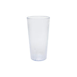 24 oz tumbler by Thunder Group – 24 ounces, Acrylonitrile Styrene (AS), Clear, Pack of 12, Model PLTHTB024C