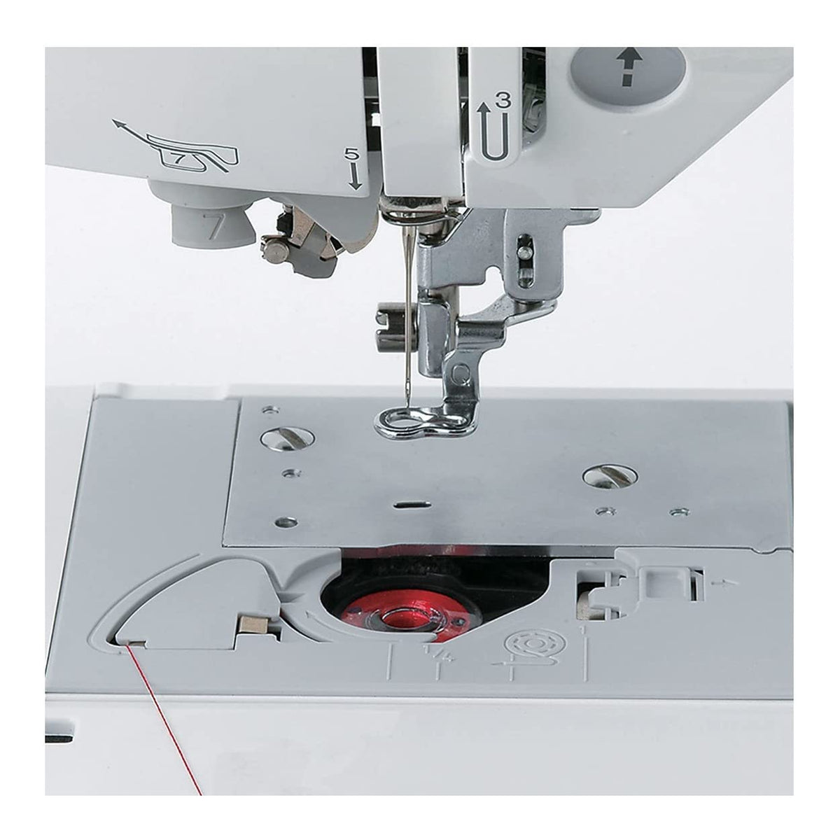 SE1900 Sewing and Embroidery Machine with Threads and Sewing Clips Set Bundle (3 Items) by Brother – 22 x 22.6 x 18.75 inches, Metal, white, Model SE1900_K1