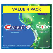 + Scope by Crest – 5.5 Ounce (Pack of 4), Pack of 4
