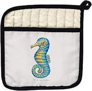 Betsy Drake PT089 Rays Seahorse Pot Holder