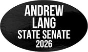 Andrew Lang Sticker Car Bumper 2026 for State Senate Minnesota Vote