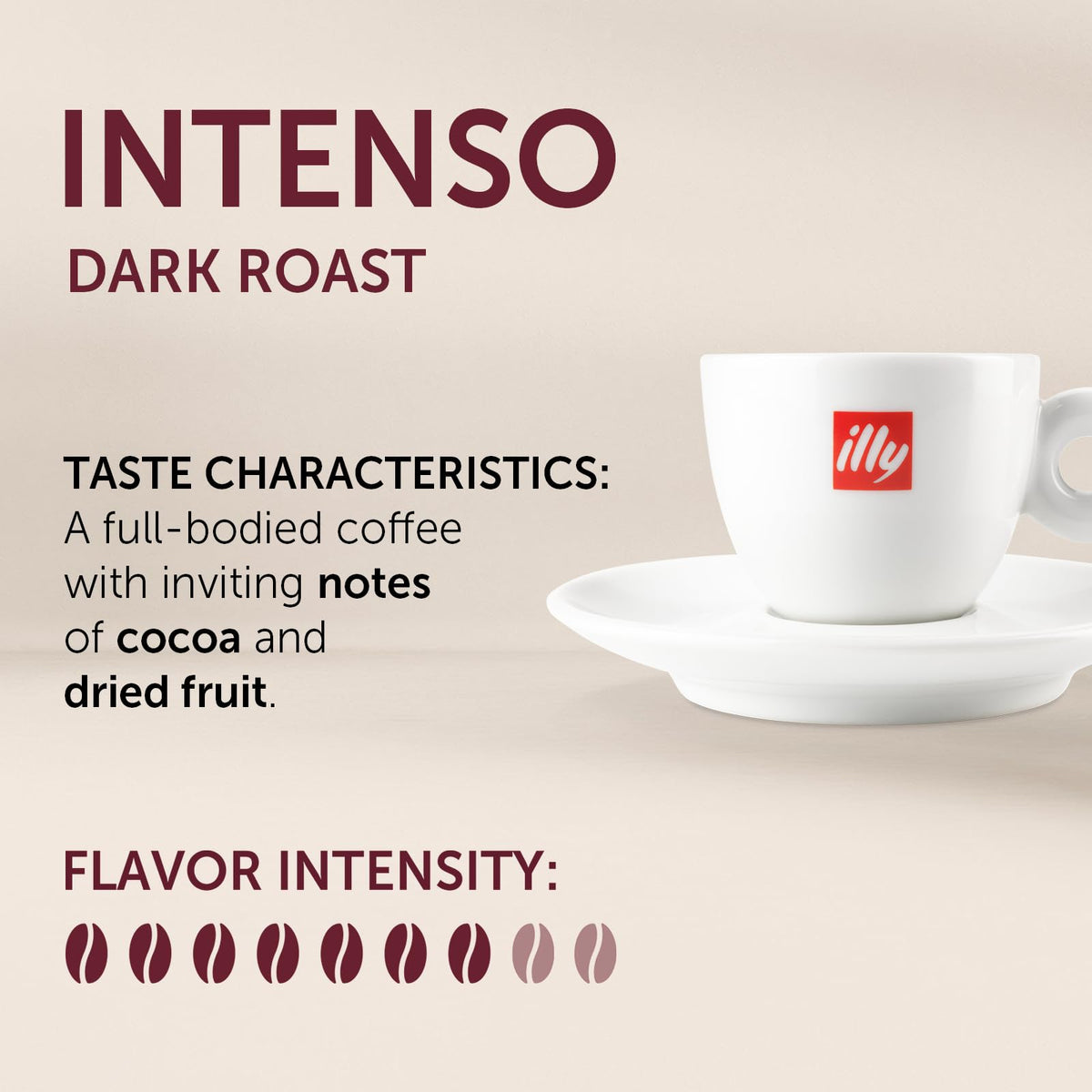 illy Classic Roast / 4.4 Ounce (Pack of 1) / Intenso Ground Espresso Bold Roast Ground Coffee