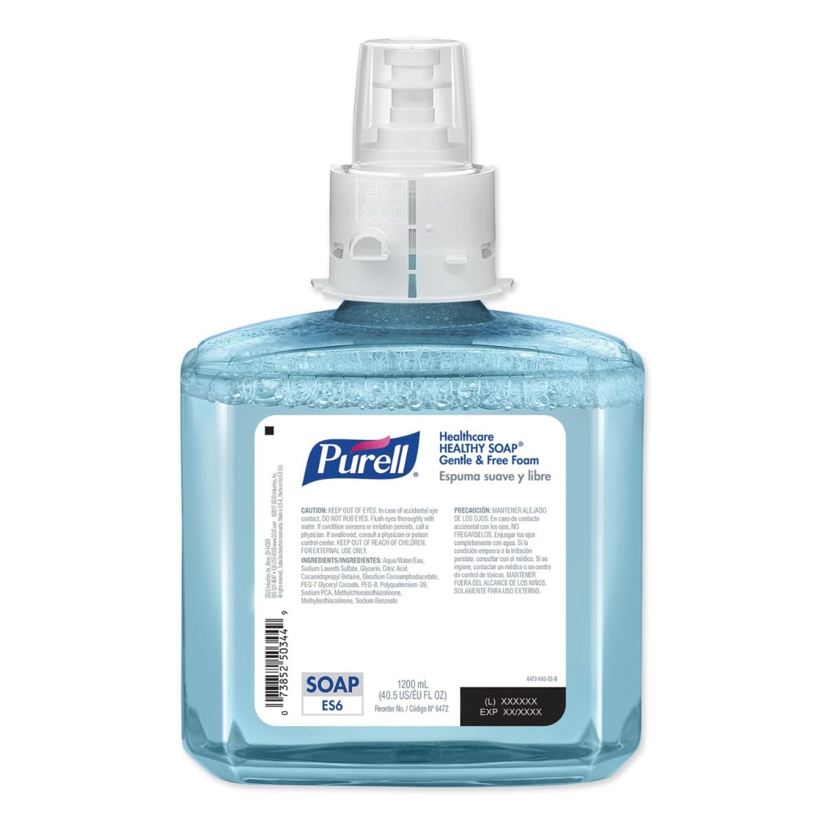 GOJO 6472-02 PURELL Healthcare Healthy Soap – Gentle & Free Foam, Shape, (Pack of 2)