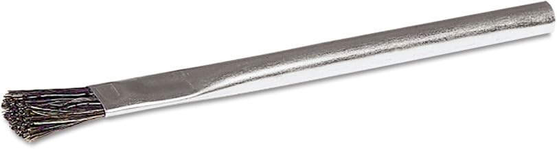 Weiler 44089 5-3/4" Length, 3/8" Width, Tin Ferrule, Horsehair Flux Acid Brush, Made in the USA