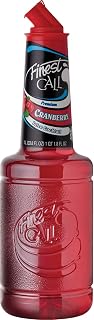 Finest Call Premium Cranberry Juice Cocktail Drink Mix, 1 Liter Bottle | Refreshing, Bright, & Tart Flavor| Cocktails & Mocktails, Premium Ingredients, Consistent Quality, Easy Pour Spout