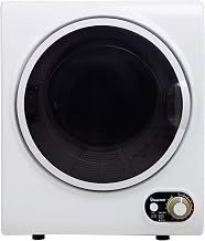 Magic Chef Compact Electric White MCSDRY15W 1.5 cu. ft. Laundry Dryer