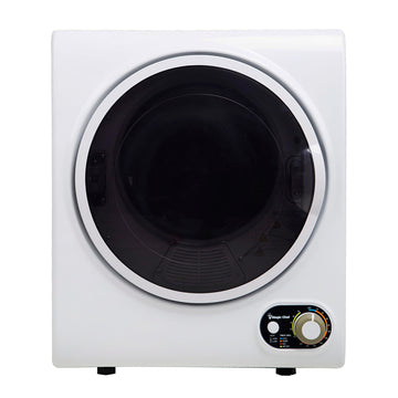 Compact Electric White 1.5 cu. ft. Laundry Dryer by Magic Chef – 1.5 cu. ft, 1.5 cubic_feet, Alloy Steel, White, Model MCSDRY15W