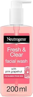 Neutrogena Fresh & Clear Facial Wash with Pink Grapefruit 200ml