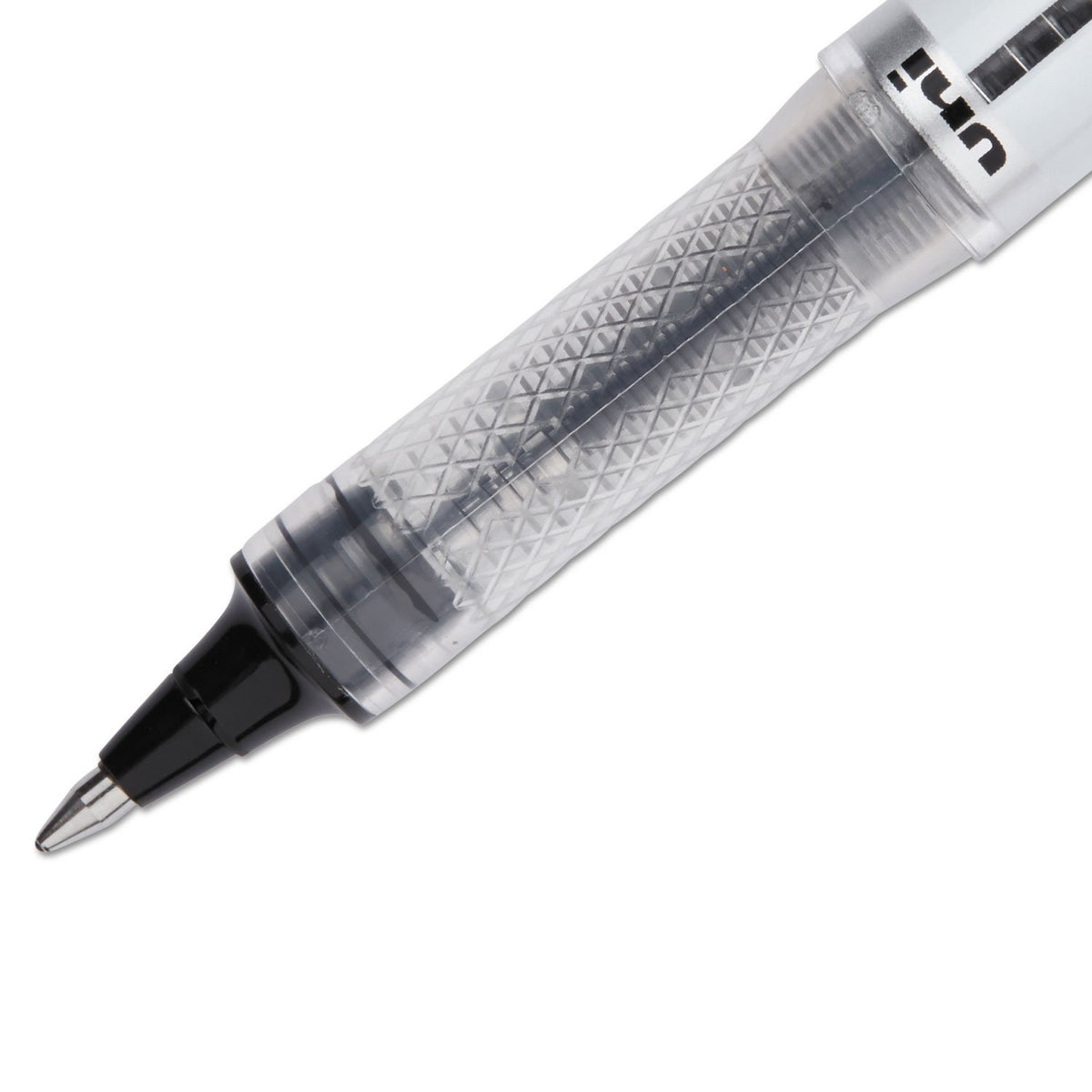 Vision Elite Roller Ball Stick Waterproof Pen by Uni-Ball – 1 Count (Pack of 1), Black, Model 61231