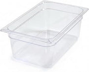 Carlisle StorPlus Polycarbonate Food Pan, Full Size, 19.4 Qt, 1 Ct, Clear