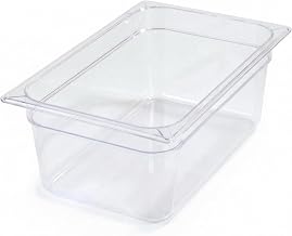 Carlisle StorPlus Polycarbonate Food Pan, Full Size, 19.4 Qt, 1 Ct, Clear