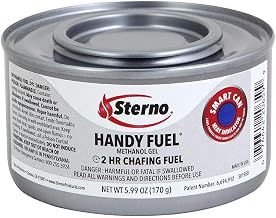 Sterno Products 20102 2 Hour Handy Fuel Methanol Gel Chafing Fuel 6.7oz 6/Pack (20102.6PK)