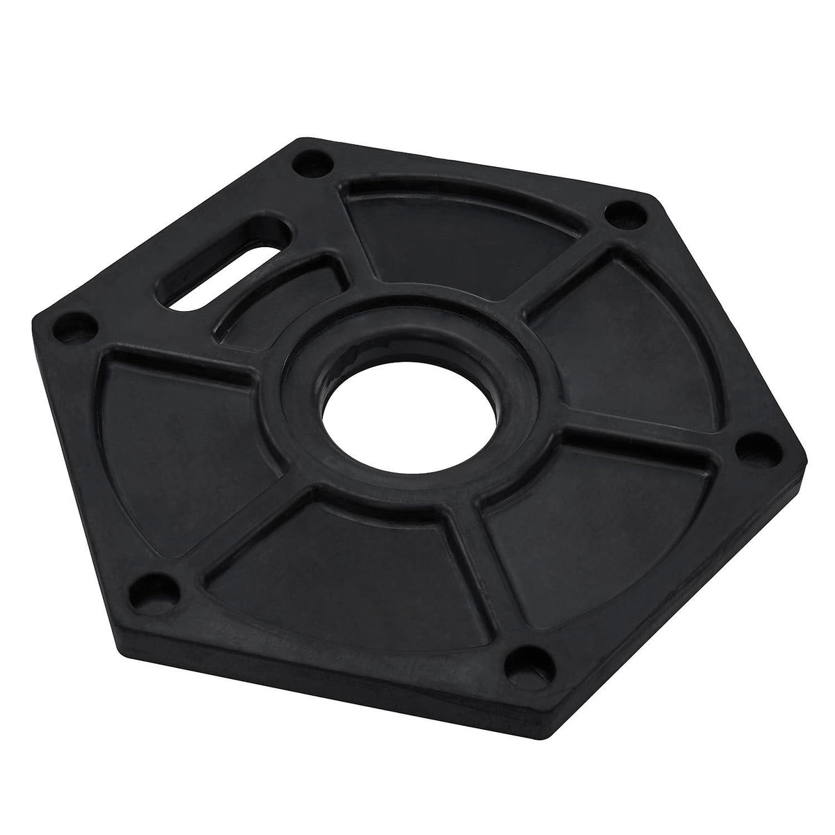 Rubber Base for Delineator Post by Global Industrial – Rubber, Black, Model RD10-R6R-16LBS