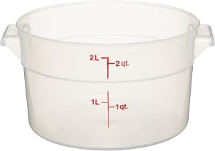 Container Round TRNS 2 QT, EA, 11-0452 CAMBRO Manufacturing CO Food Storage