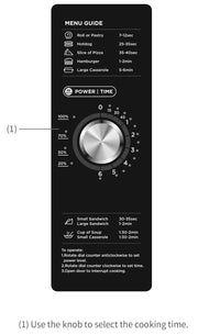 Midea 1.2 cu ft / Dial / Microwave Oven Countertop Microwave Ovens