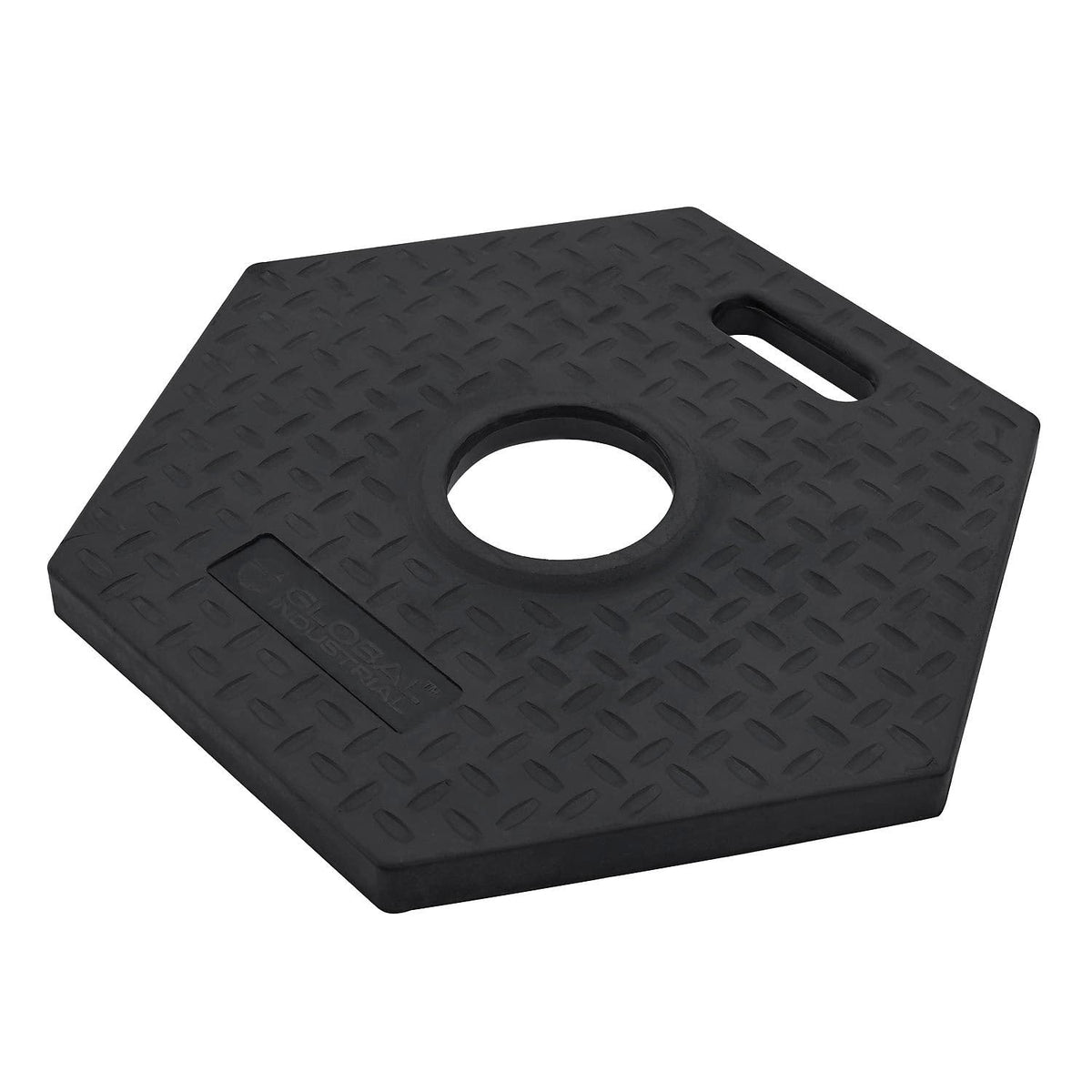Rubber Base for Delineator Post by Global Industrial – Rubber, Black, Model RD10-R6R-16LBS
