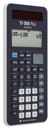 SCHULRECHNER TI-30X Plus MATHPRINT by Texas Instruments – Taschenrechner, Plastic, black, Model TI-30XPLMP