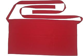 Resist water 3 big Pockets Waist Server Apron Kitchen Restaurant Unisex Half Aprons