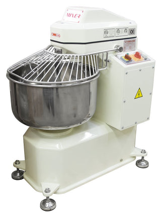 40 quart Dual Motor Spiral Dough Mixer by American Eagle Food Machinery – 40qt, Cast Iron, Stainless Steel, Model AE-1220