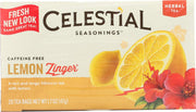 Tea Lemon Zinger (Pack of 12) by Celestial Seasonings – Pack of 12