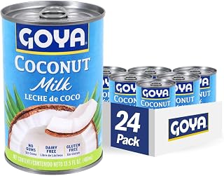 Goya Caribbean Unsweetened Coconut Milk, 13.5 Ounce -- 24 per case.