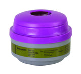 Honeywell Defender Multi-Purpose Cartridge with P100 Filter by NORTH – Standard, Plastic Casing, Olive/Magenta, Pack of 2, Model 75SCP100L