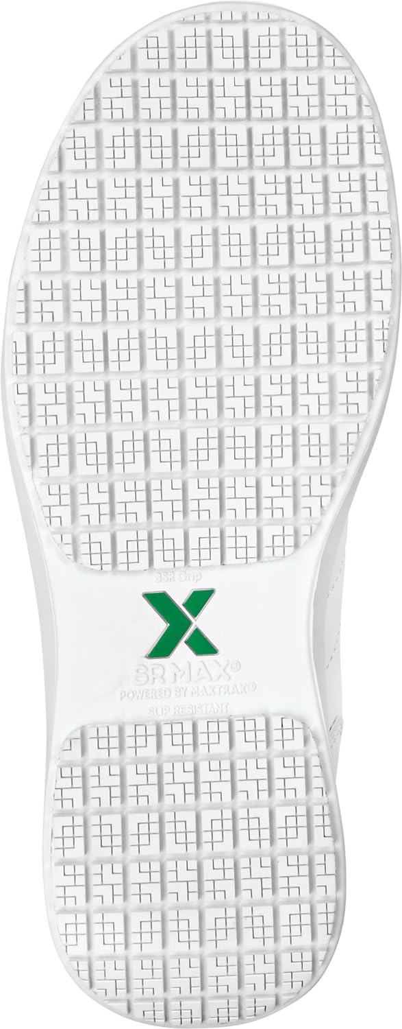 Womens White Maxton II MaxTrax Soft Toe SRO Athletic 9.5 M by SR Max – 9.5, White