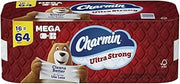 Ultra Strong Toilet Paper 16 Mega Rolls by Charmin – 16 Count (Pack of 1), Paper, White, Pack of 16, Model 030772041673