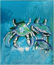 Betsy Drake White Crabs II Throw