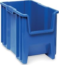 Quantum Storage Systems QGH600BL Giant Stack Container, 17.5" Length, 10-7/8" Width, 12.5" Height, Blue, Pack of 4