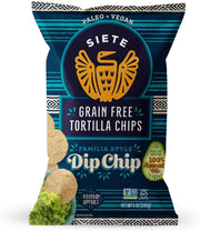 Siete Sea Salt Dip Chip / 5 Ounce (Pack of 12) / No Color Tortilla
