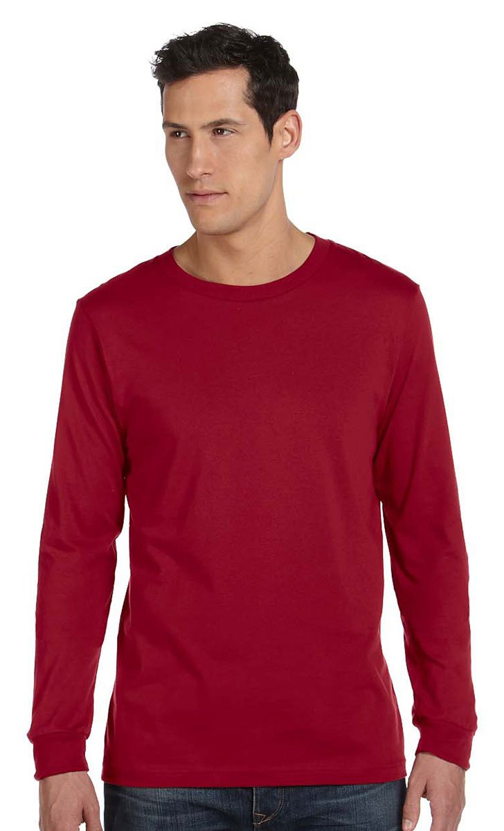 Bella + Canvas Small / Cardinal / Long Sleeve T-Shirts