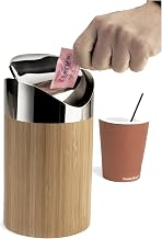 Cal-Mil Bamboo Counter Trash Bin