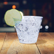 Comet 9oz Clear Plastic Cups by WNA – 9 Fl Oz - 25 Count (Pack of 20), 9.0 ounces, Plastic, Clear, Pack of 20