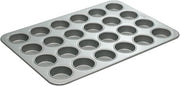 Winco 17 7/8" x 25 7/8" 24 Cup Texas Aluminized Steel Muffin Pan