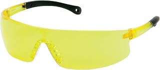 Pyramex Provoq Safety Eyewear Blue Mirror Lens Black Temples