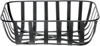 HUBERT Black Metal Tobacco Basket - 11 7/8"L x 8"W x 3 3/4"H
